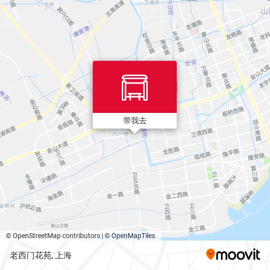 老西门花苑地图