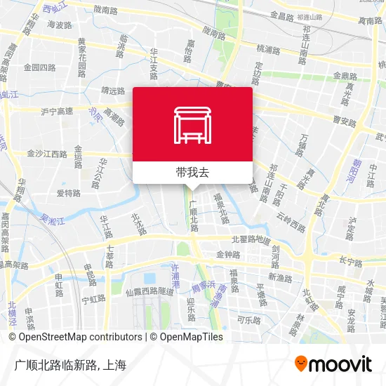 广顺北路临新路地图