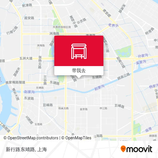 新行路东靖路地图