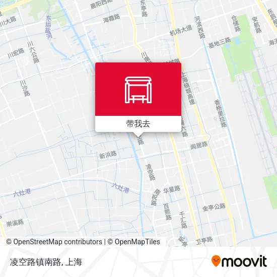 凌空路镇南路地图