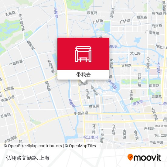 弘翔路文涵路地图