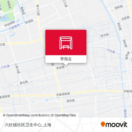 六灶镇社区卫生中心地图