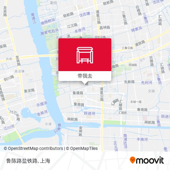 鲁陈路盐铁路地图