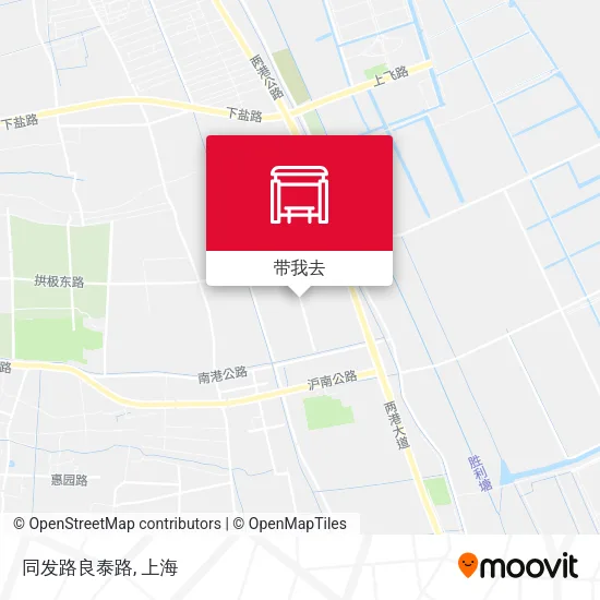 同发路良泰路地图