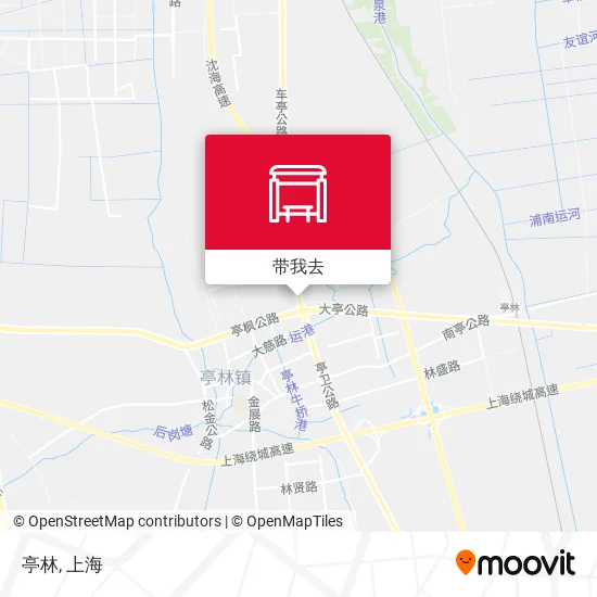 亭林地图