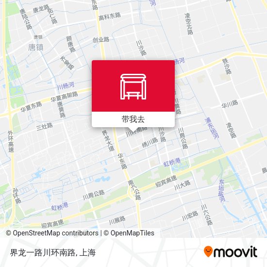 界龙一路川环南路地图