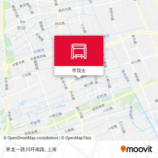 界龙一路川环南路地图