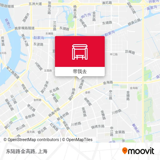 东陆路金高路地图