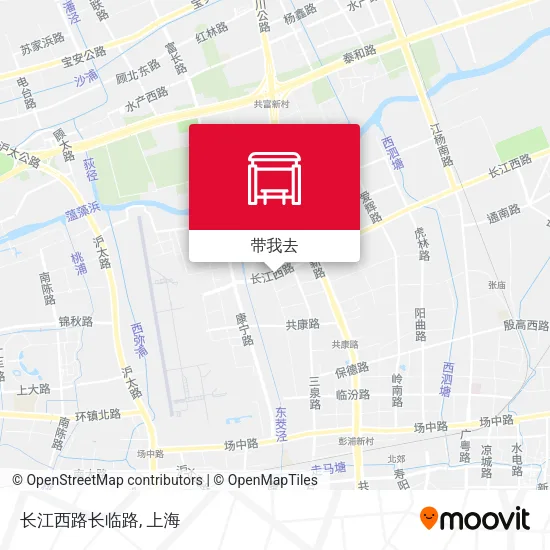 长江西路长临路地图