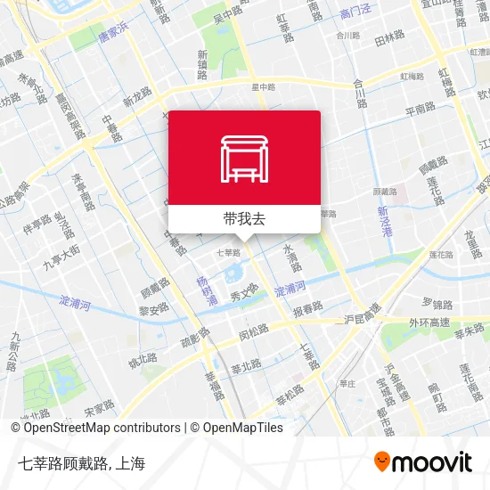 七莘路顾戴路地图