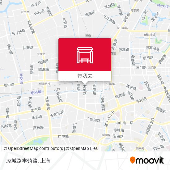 凉城路丰镇路地图