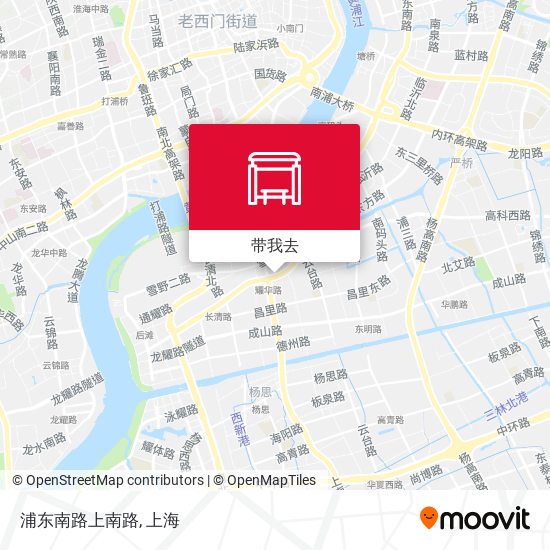 浦东南路上南路地图