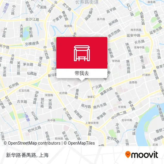 新华路番禺路地图
