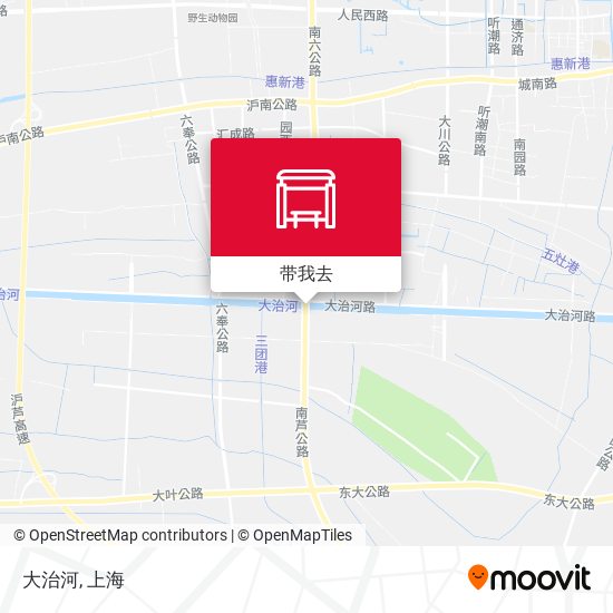 大治河地图