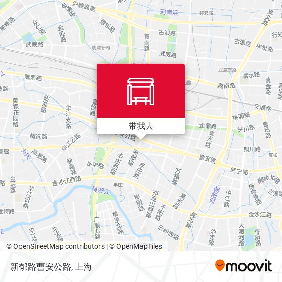 新郁路曹安公路地图