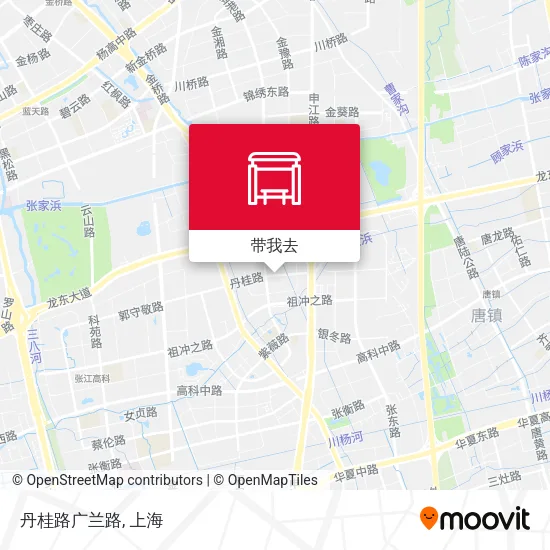 丹桂路广兰路地图