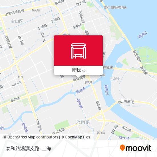 泰和路淞滨支路地图