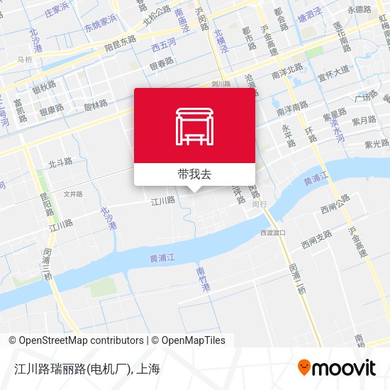 江川路瑞丽路(电机厂)地图