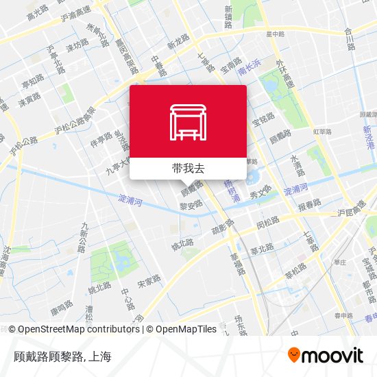 顾戴路顾黎路地图