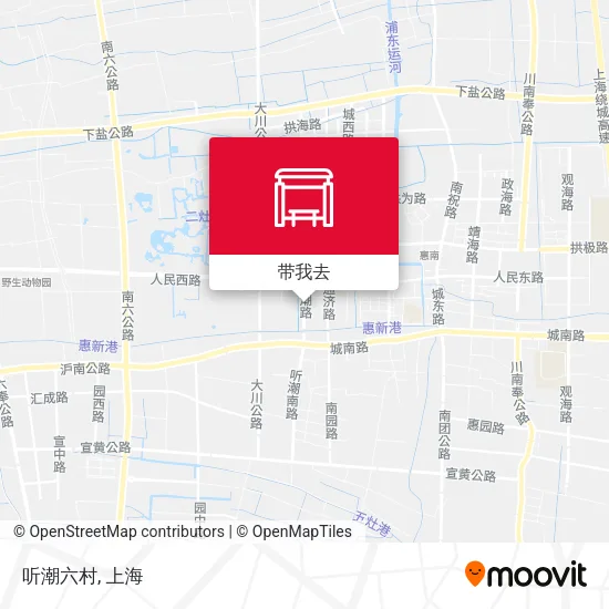 听潮六村地图