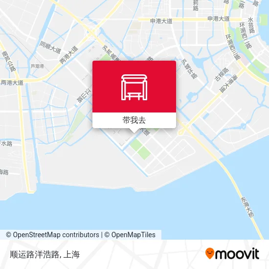 顺运路洋浩路地图