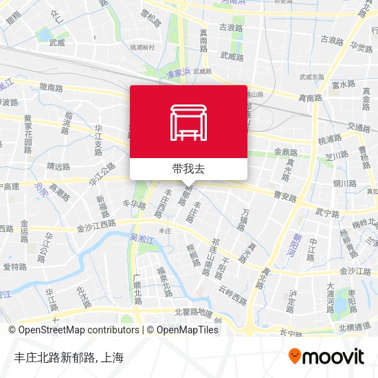 丰庄北路新郁路地图
