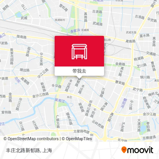 丰庄北路新郁路地图