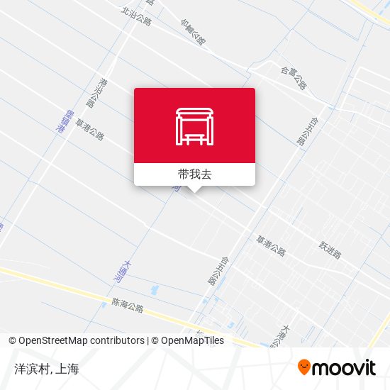 洋滨村地图