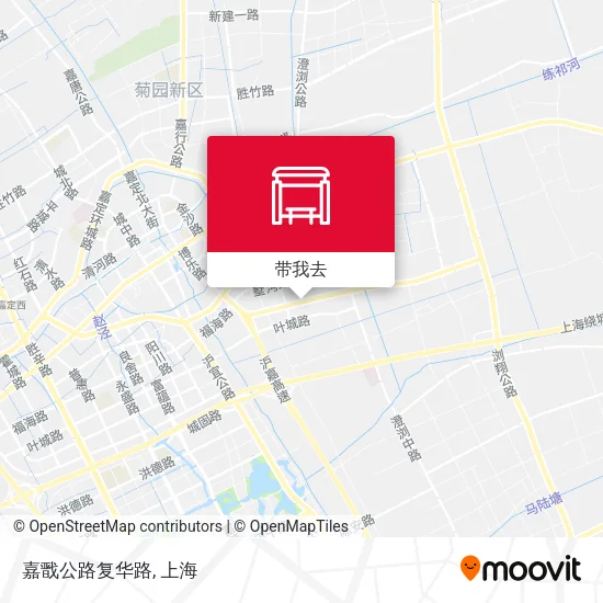 嘉戬公路复华路地图