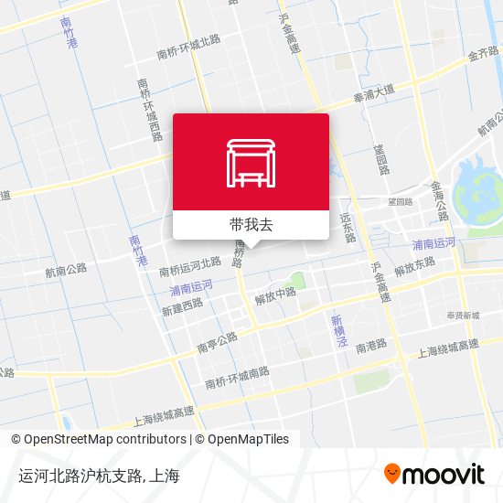 运河北路沪杭支路地图
