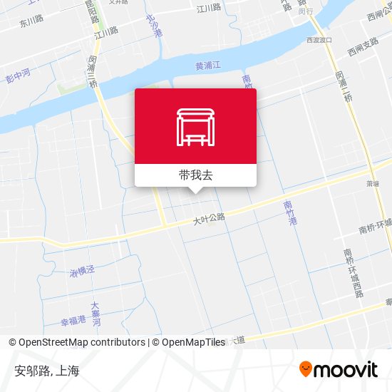 安邬路地图