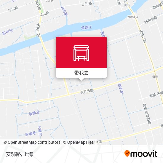安邬路地图