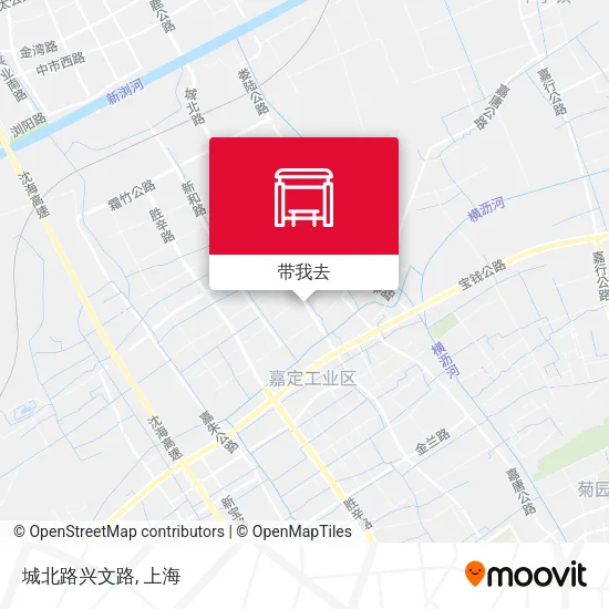 城北路兴文路地图
