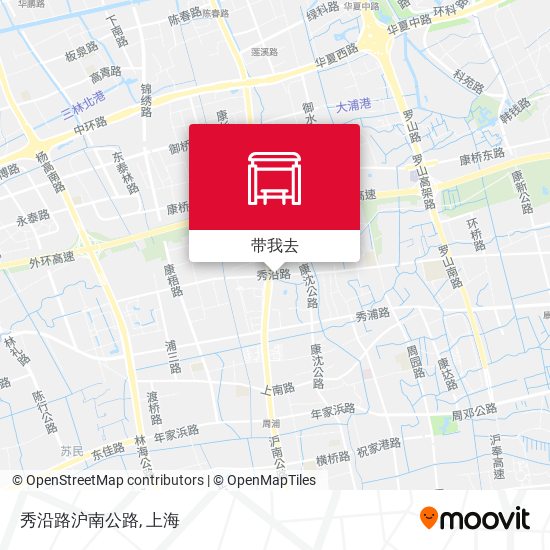 秀沿路沪南公路地图