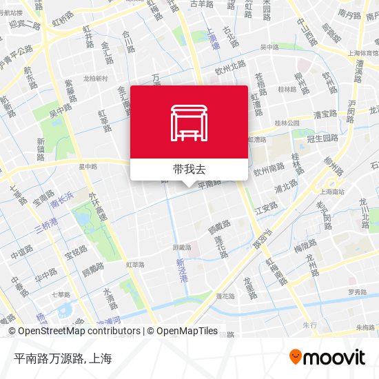 平南路万源路地图