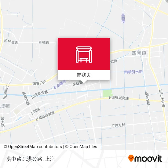 洪中路瓦洪公路地图