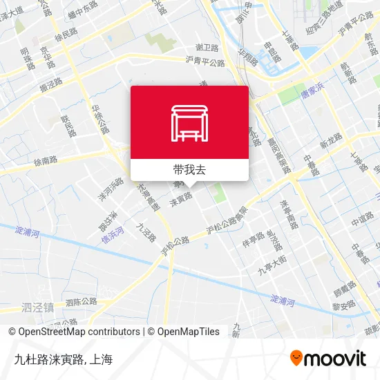 九杜路涞寅路地图