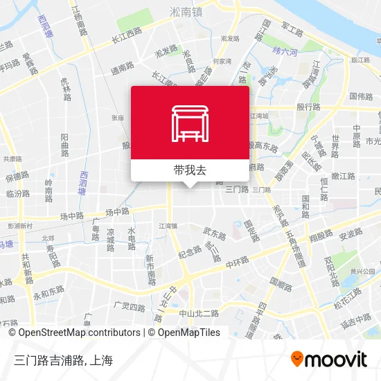 三门路吉浦路地图