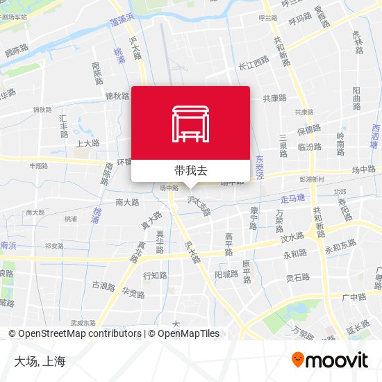 大场地图