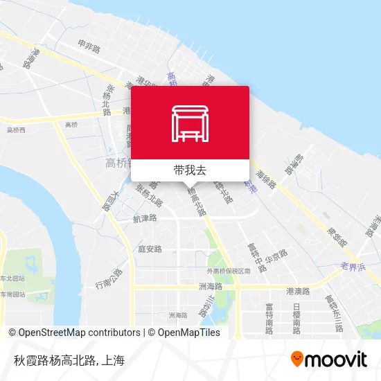 秋霞路杨高北路地图