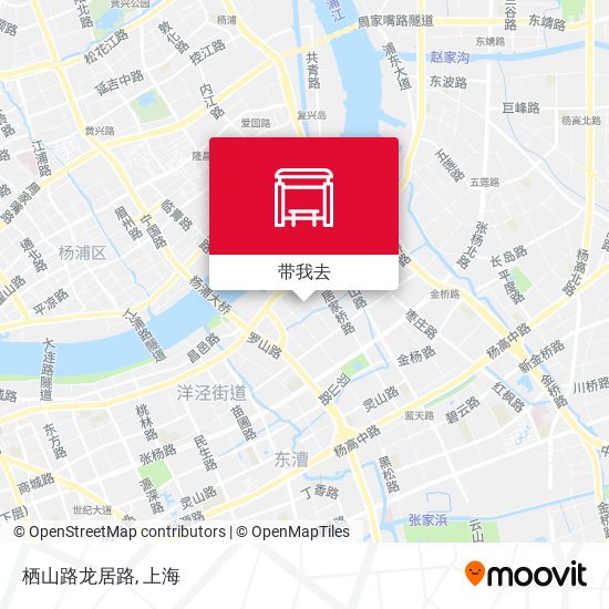 栖山路龙居路地图