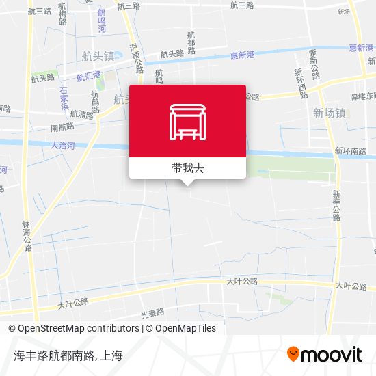 海丰路航都南路地图