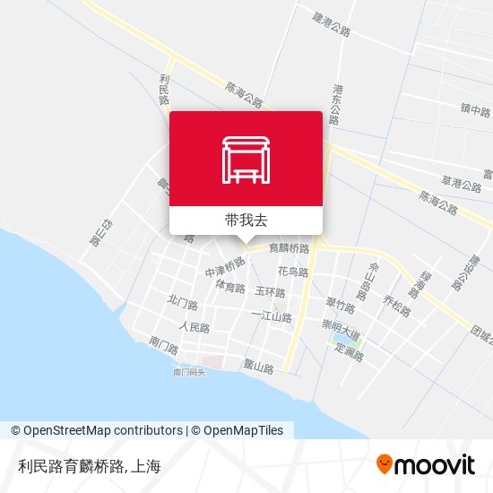 利民路育麟桥路地图