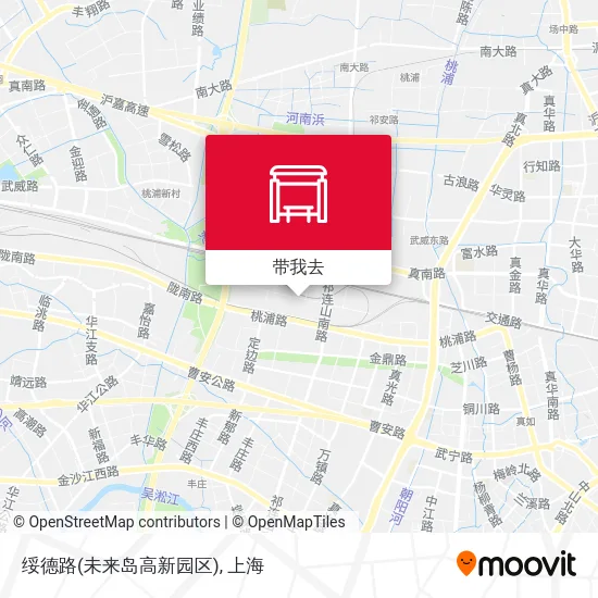 绥德路(未来岛高新园区)地图