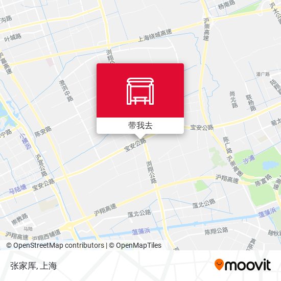 张家厍地图