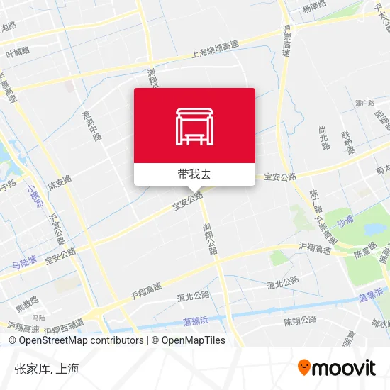 张家厍地图