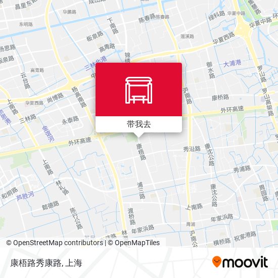 康梧路秀康路地图