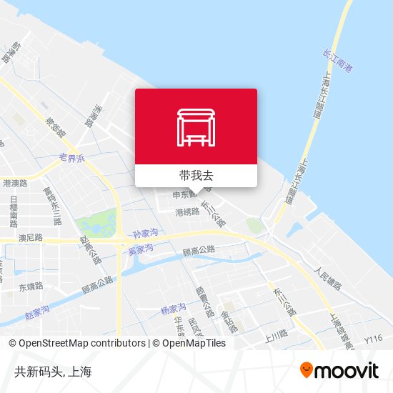 共新码头地图