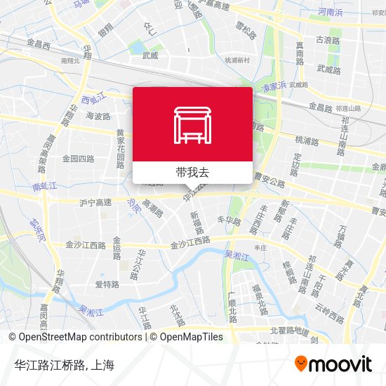 华江路江桥路地图