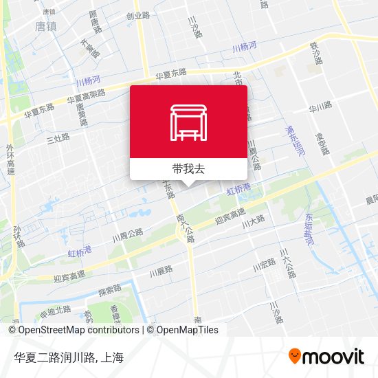 华夏二路润川路地图